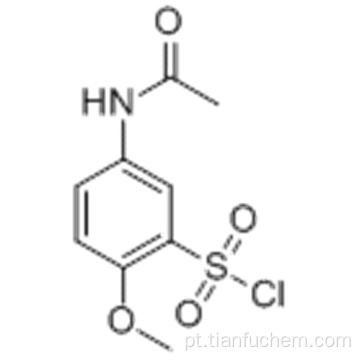 Cloreto de 5-acetilamino-2-metoxibenzenossulfonil CAS 5804-73-9
